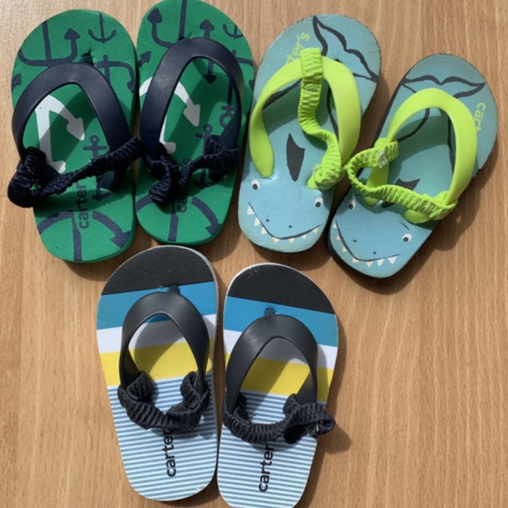Boy’s Carter’s Flip Flop Lot